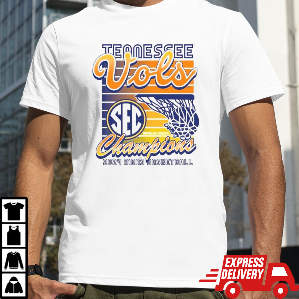 Tennessee Vols Champions 2024 Men’s Basketball Throwback Shirt