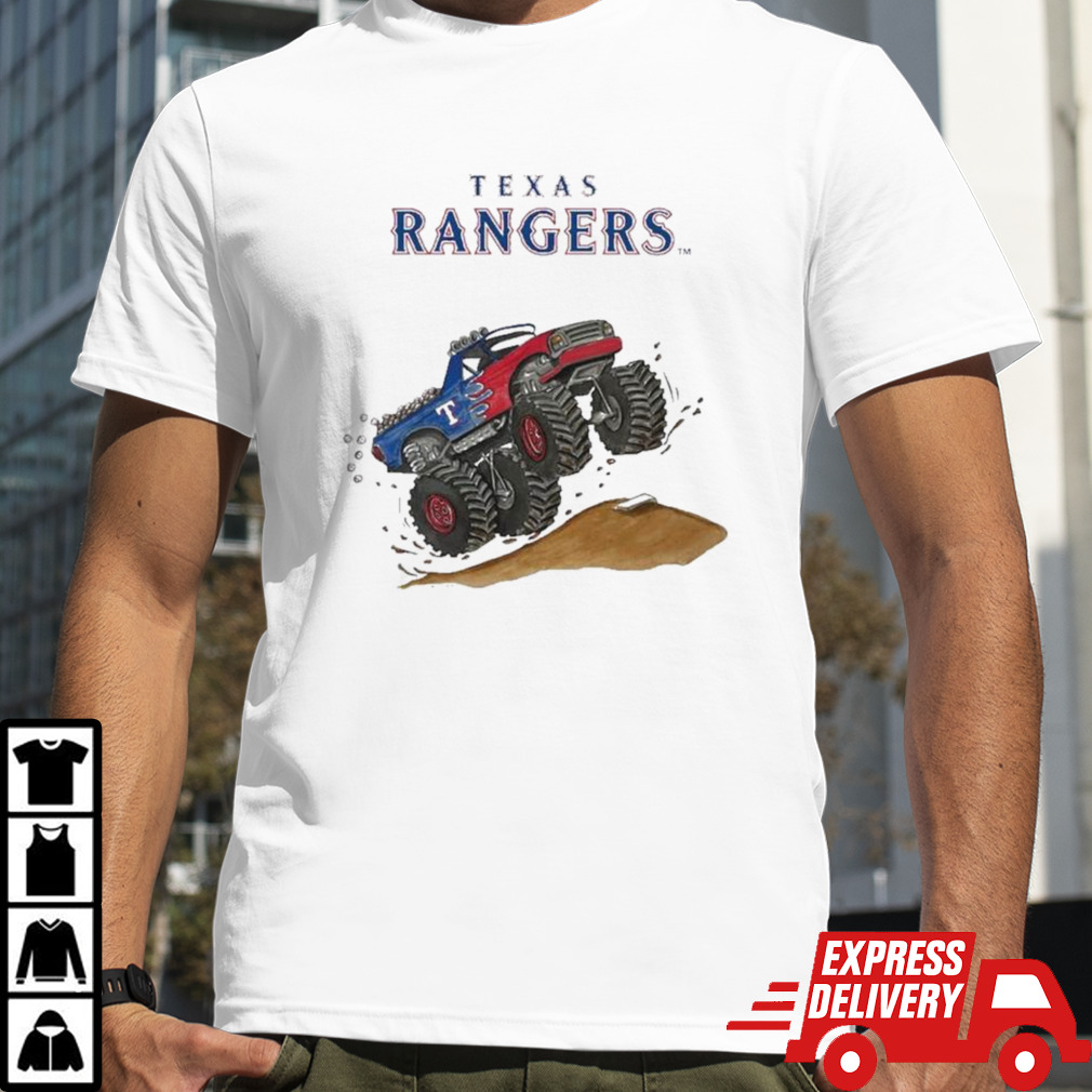 Texas Rangers Monster Truck MLB Shirt