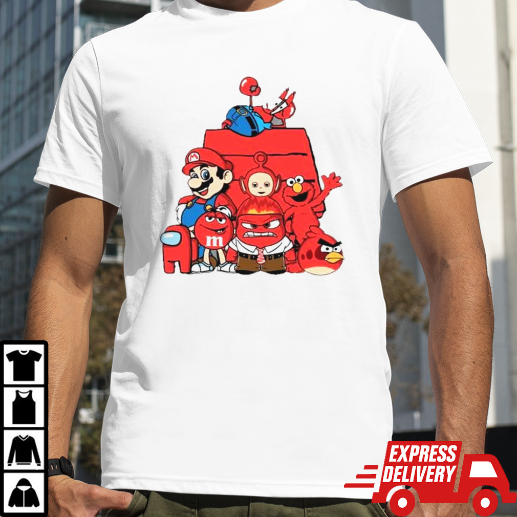 The Mario and Friends Red House shirt