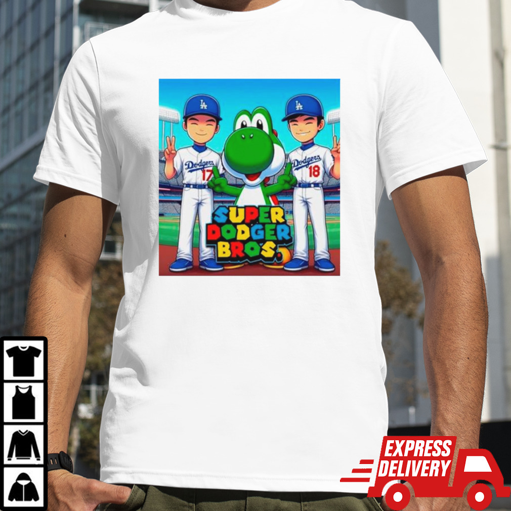 The Super Dodger Bros shirt