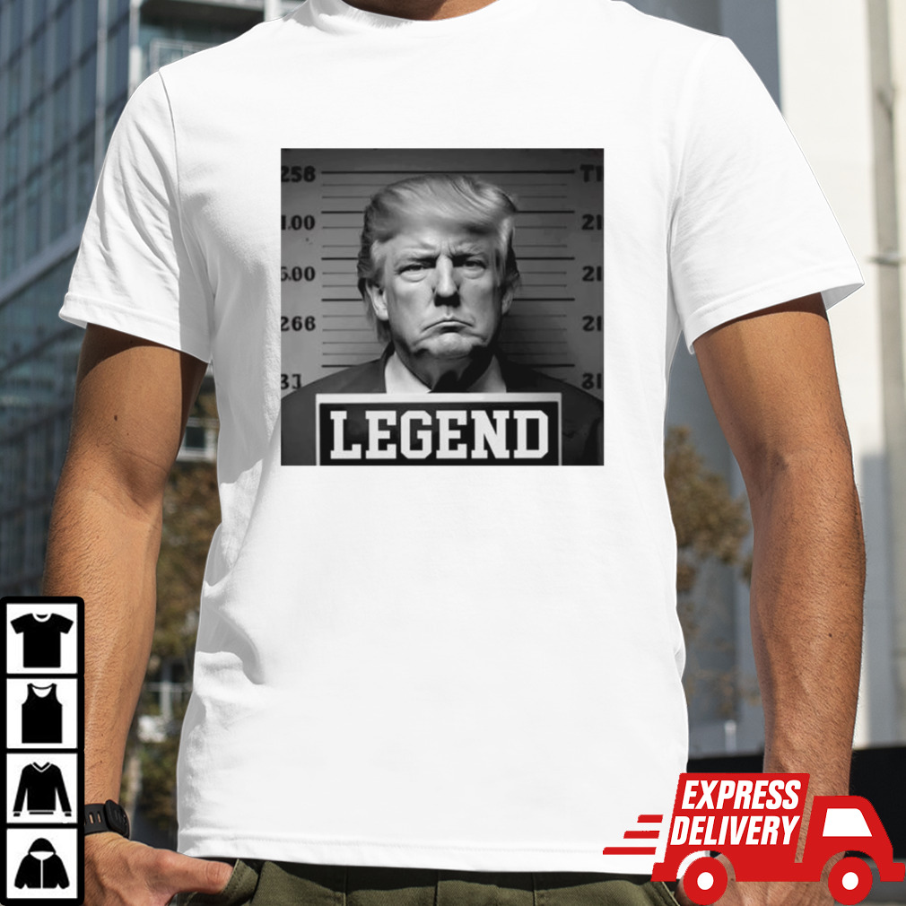 Trump Mugshot Legend T-shirt