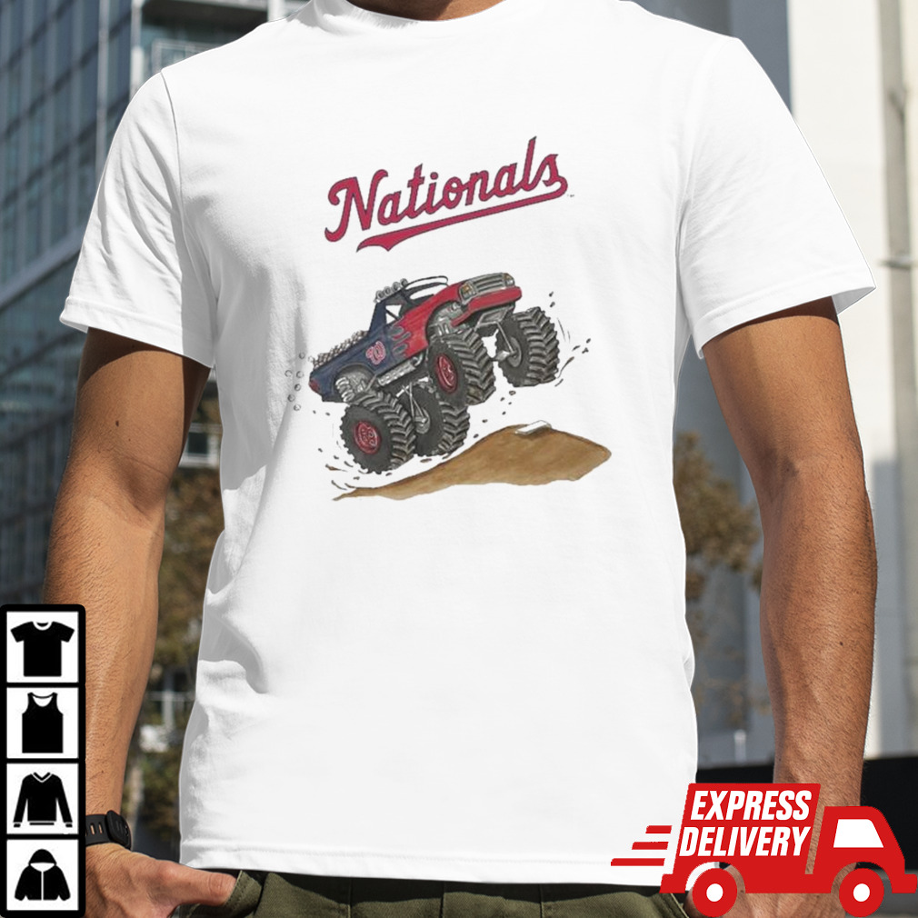 Washington Nationals Monster Truck MLB Shirt