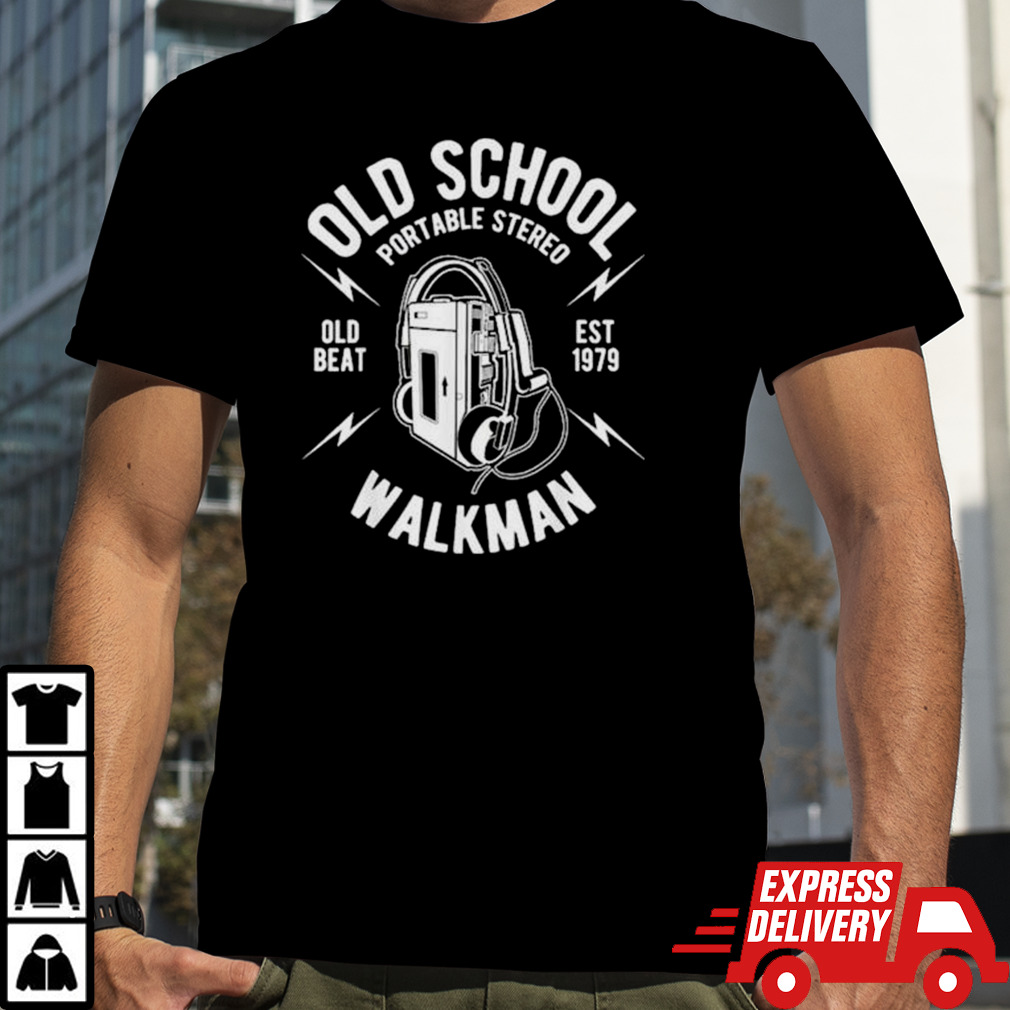 2024 Old School walkman Music shirt