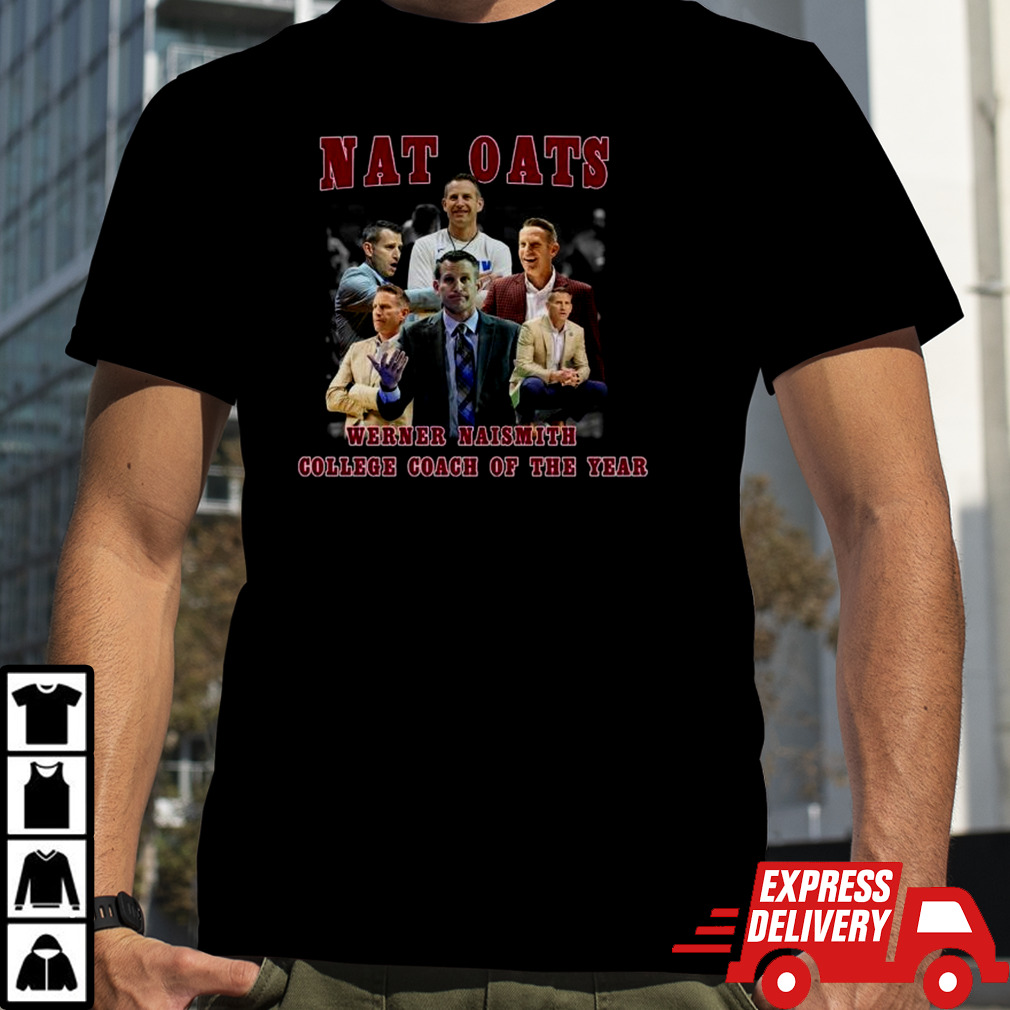 Alabama Crimson Tide Nat Oats Werner Naismith college coach of the year shirt