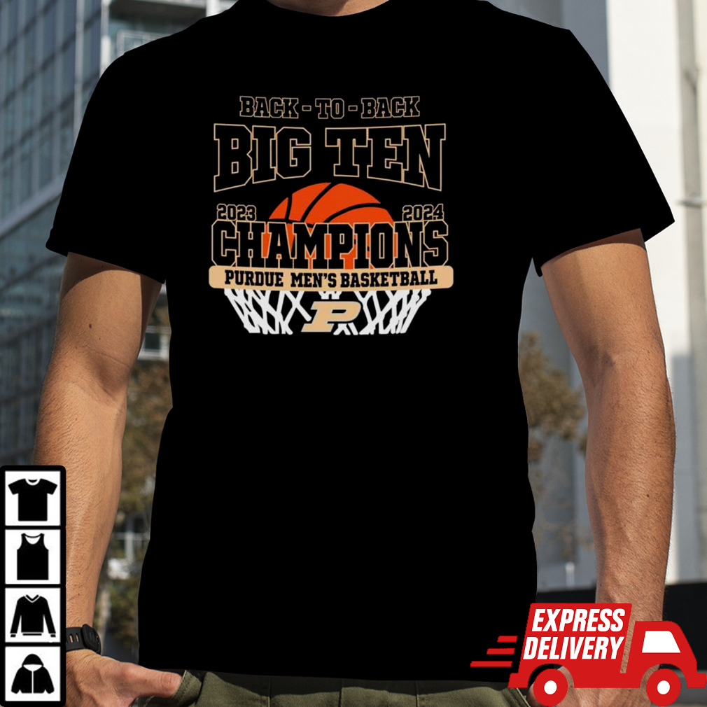 Back To Back Big Ten Champions Purdue Boilermakers Basketball shirt