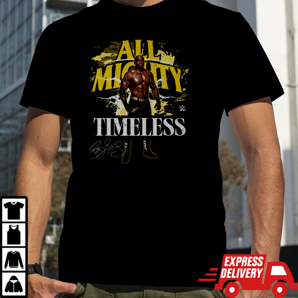 Bobby Lashley All Mighty Timeless Pose T Shirt