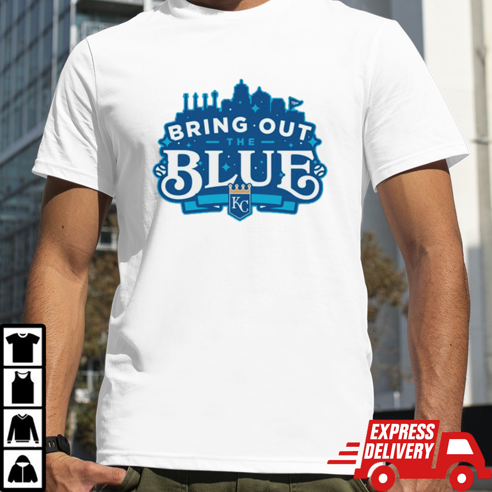 Bring out the blue Kansas City Royals baseball shirt