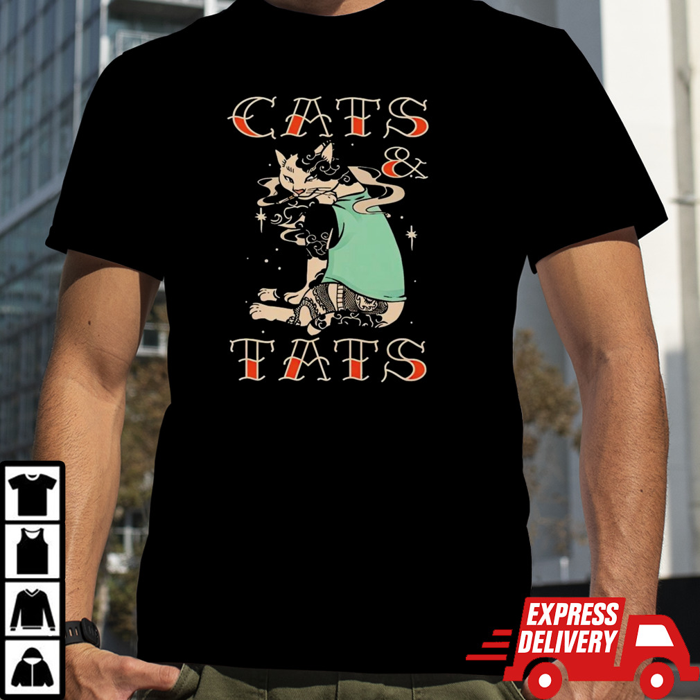 Cats and tats T shirt