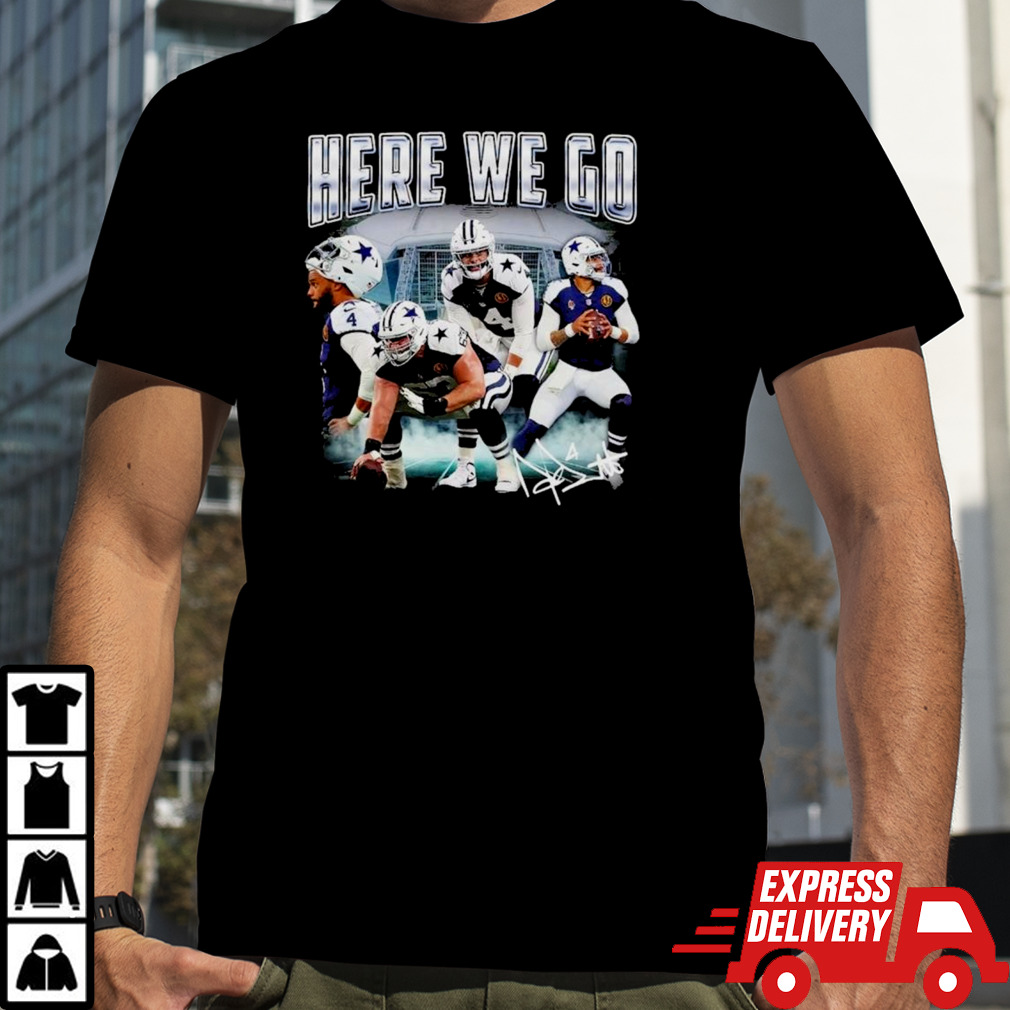 Dak Prescott Yeah Here We Go shirt