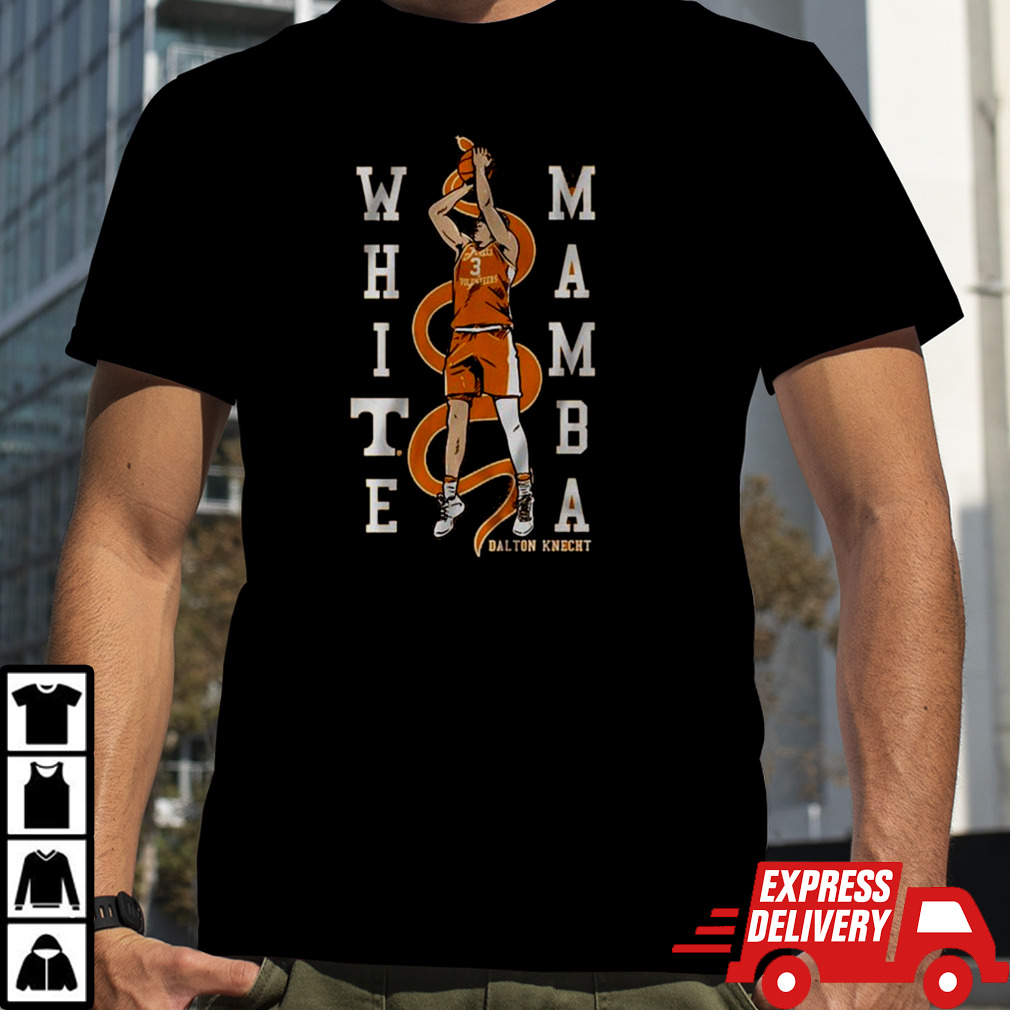 Dalton Knecht White Mamba Tennessee Men’s Basketball Shirt