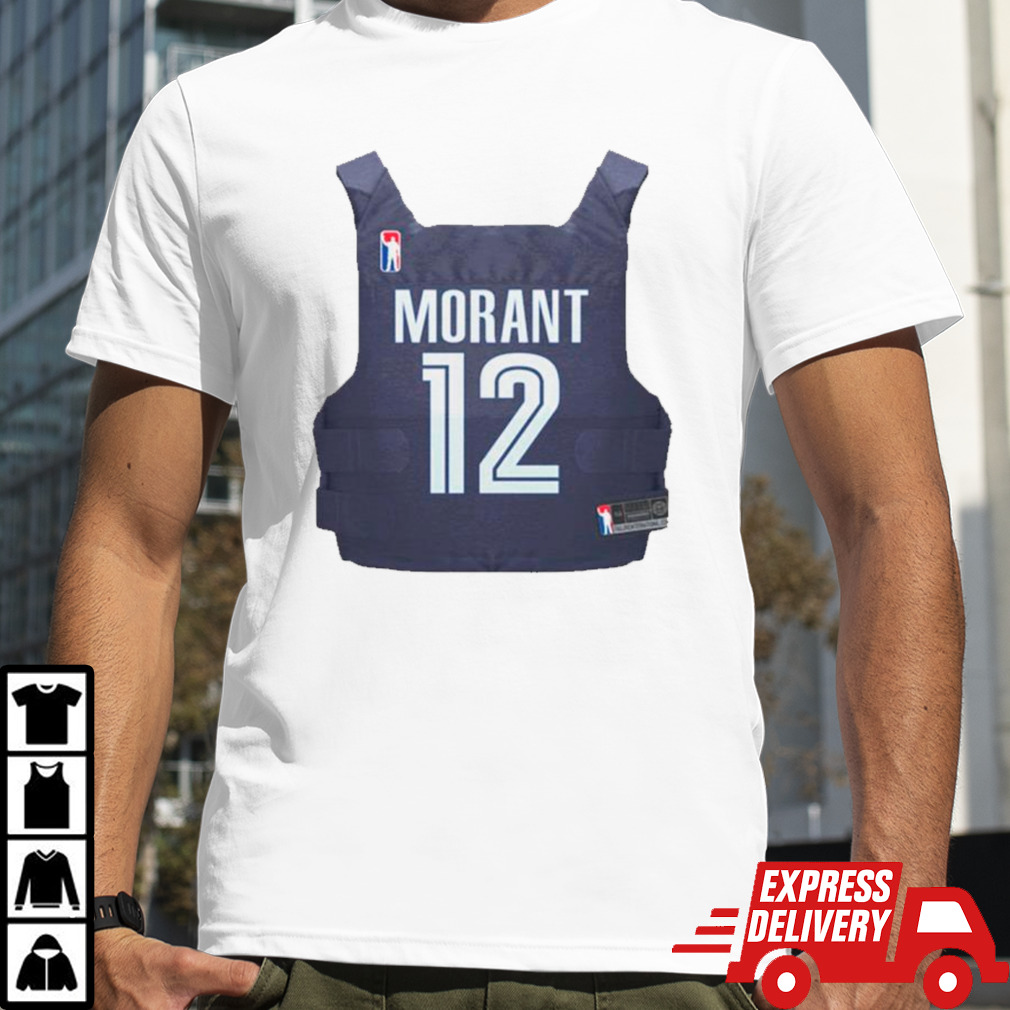 Ja Morant Bulletproof vest jersey shirt