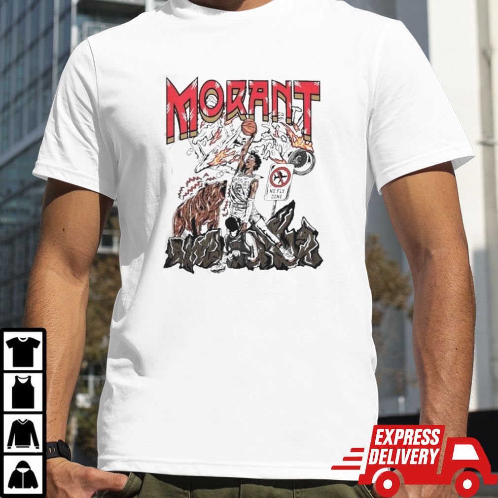 Memphis Grizzlies Ja Morant no fly zone T-Shirt