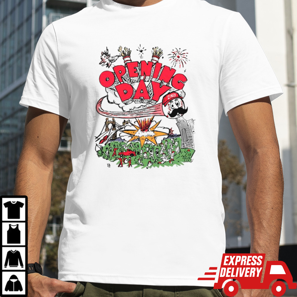 Opening Day Madness Cincinnati Baseball Chaos shirt