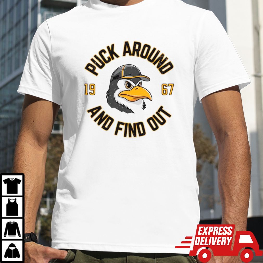 Pittsburgh hockey puck around and find out shirt