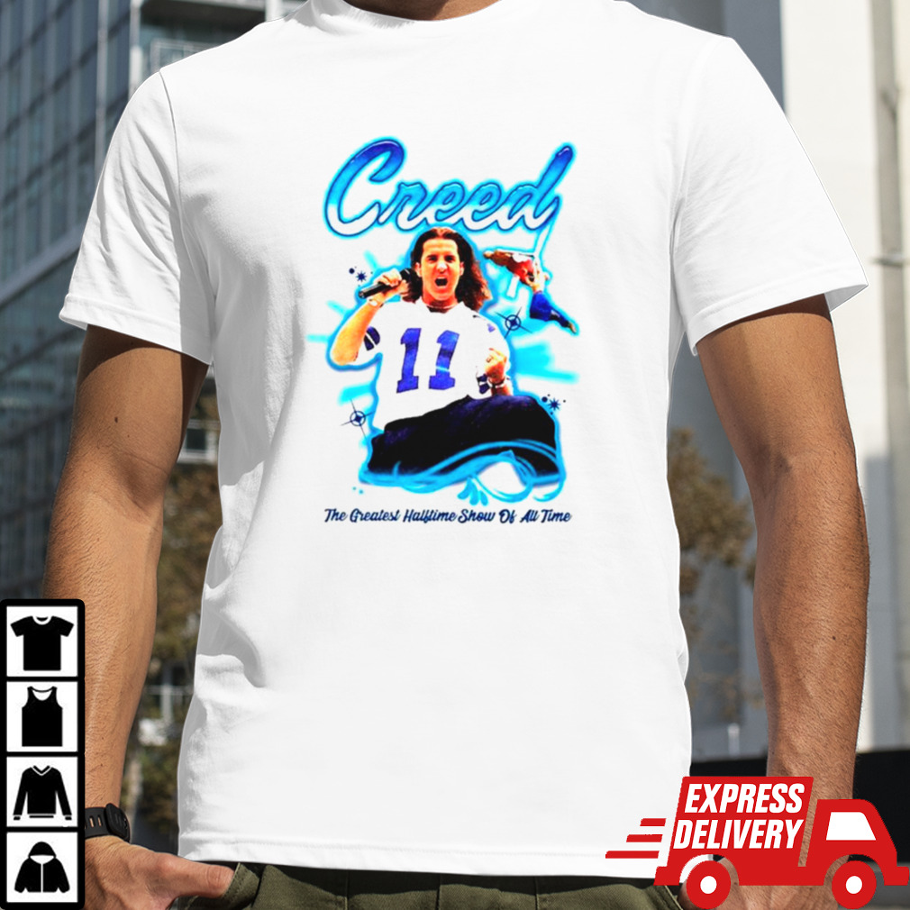 Scott Stapp creed the greatest halftime show of all time shirt