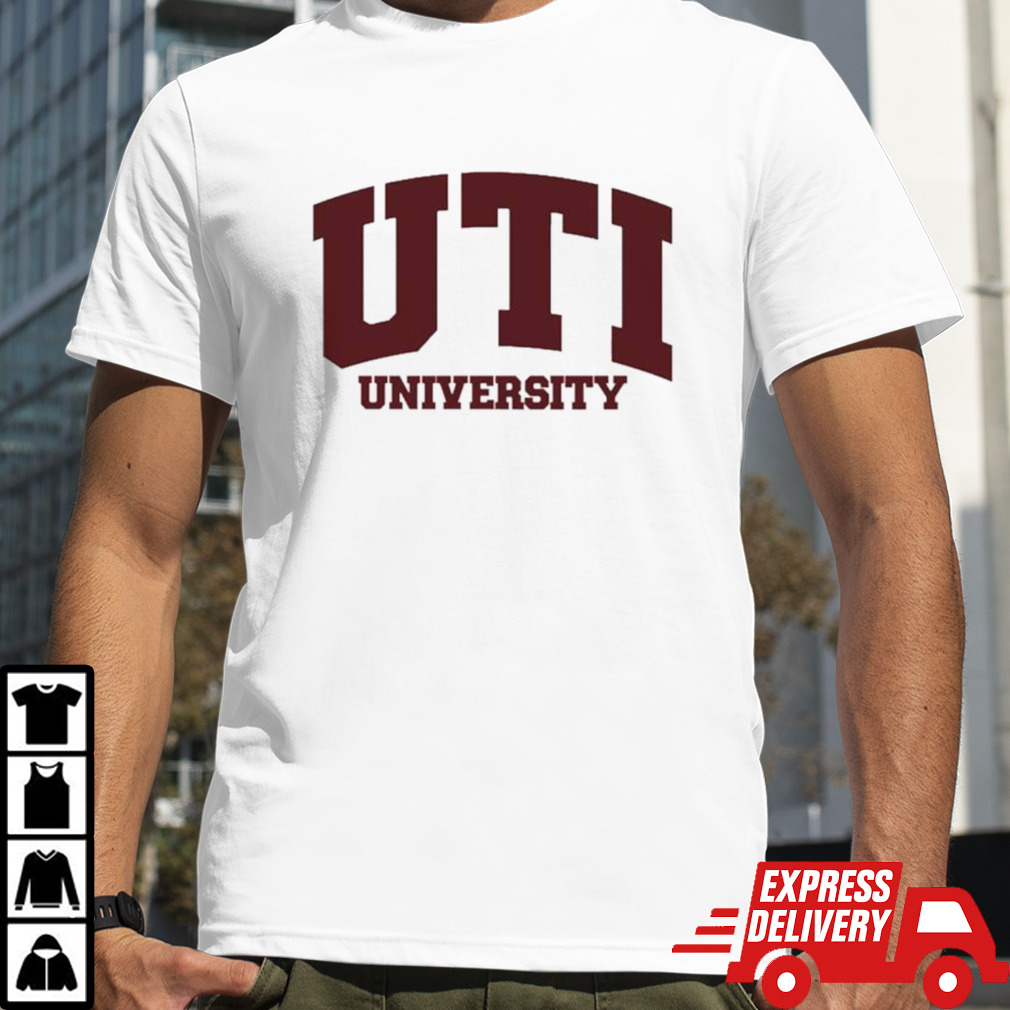 UTI University logo shirt