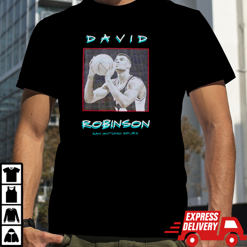 David Robinson San Antonio Spurs vintage logo shirt