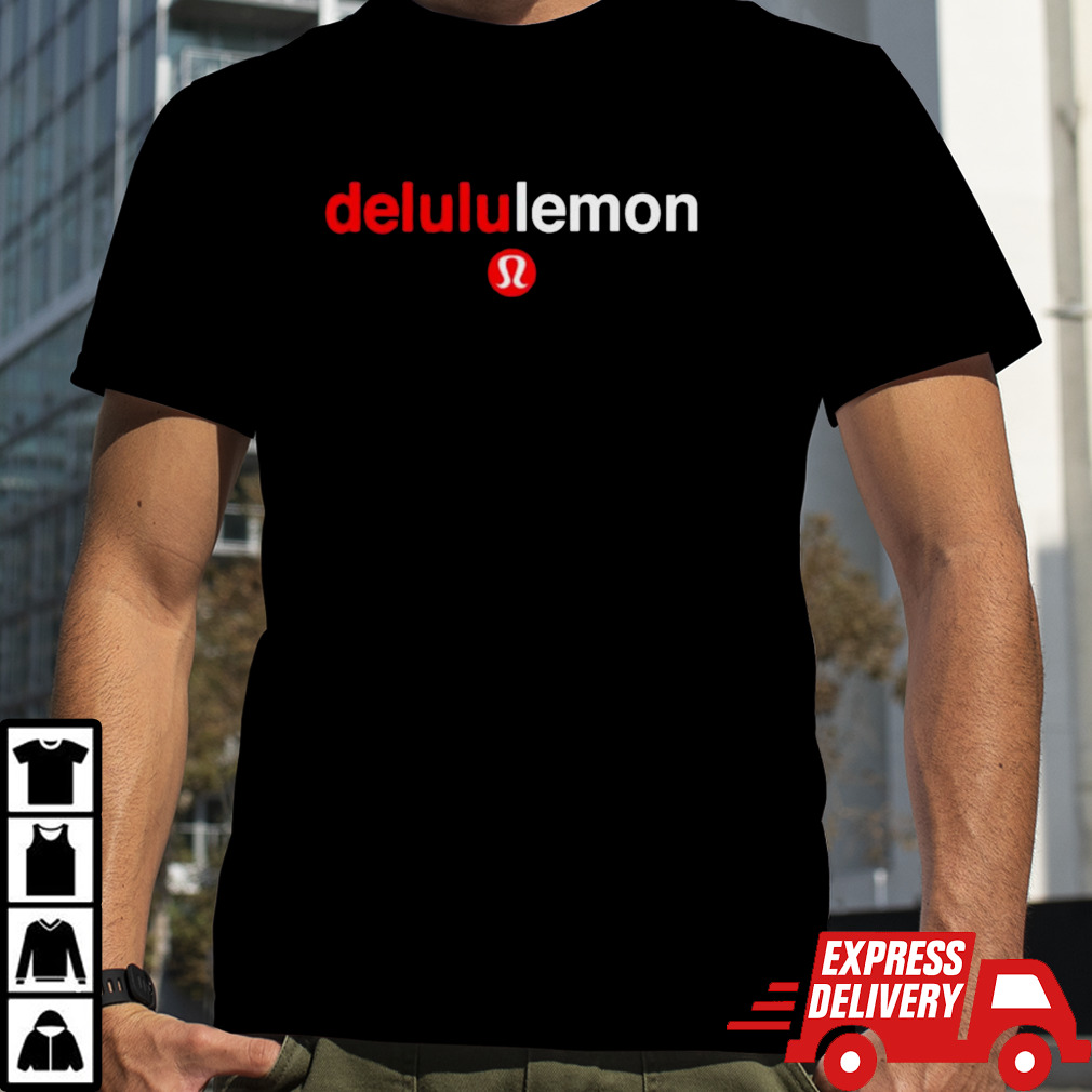 Delululemon parody logo shirt