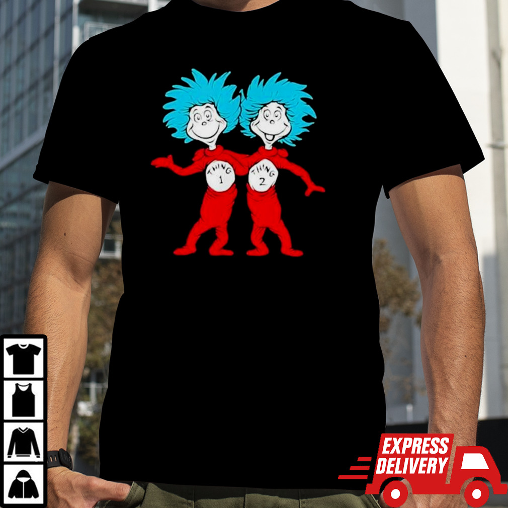 Dr. Seuss Thing 1 Thing 2 Buddies Shirt