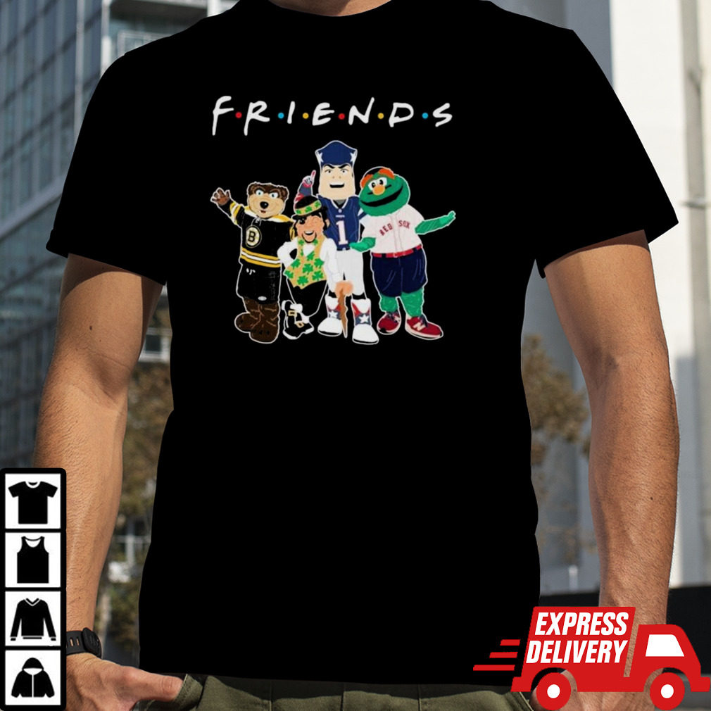 Friends Boston Sports Teams Mascots Shirt