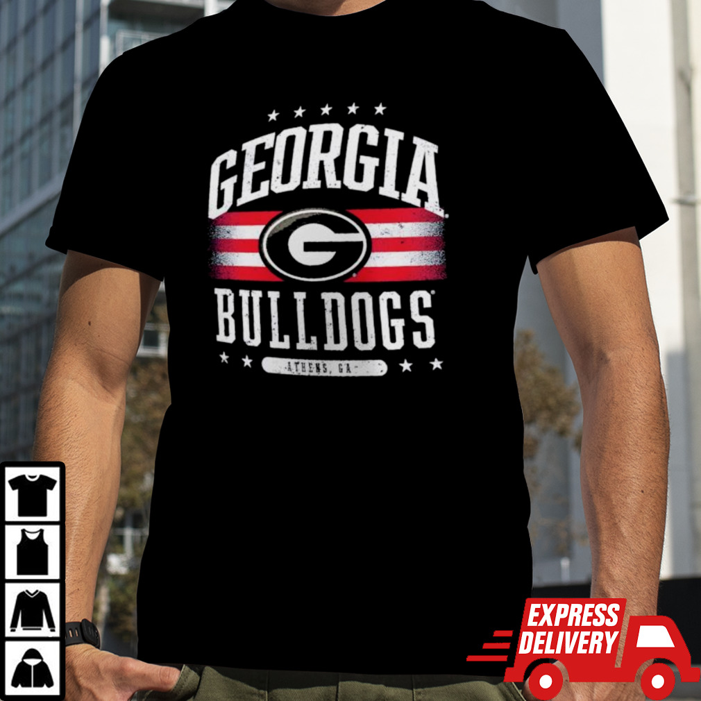 Georgia Bulldogs Americana Logo T-Shirt