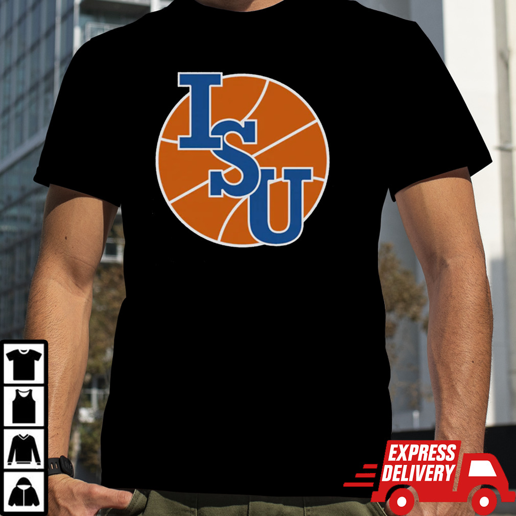 ISU Sycamores Basketball Half Court Tee Shirt