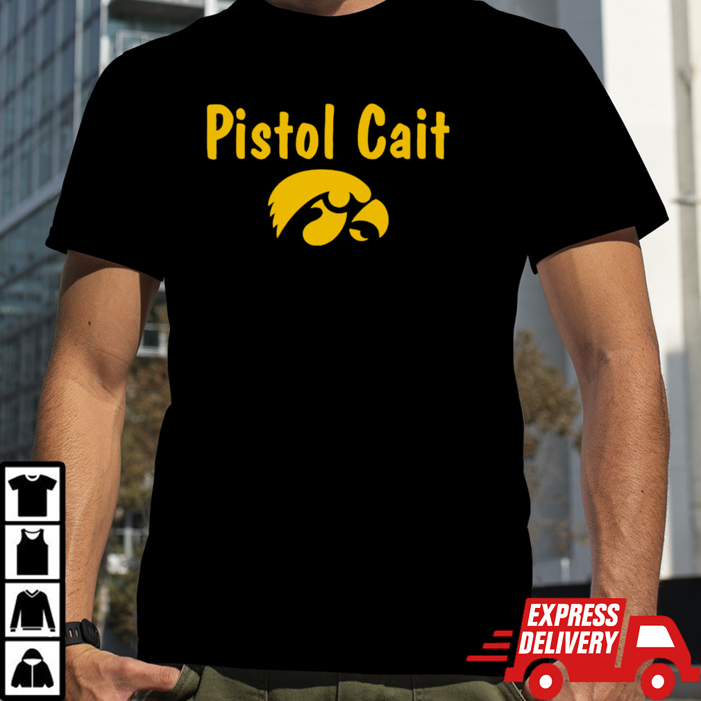 Iowa Hawkeyes Pistol cait shirt