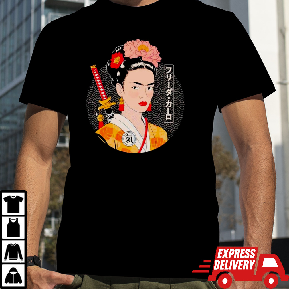 Japanese Samurai frida shirt