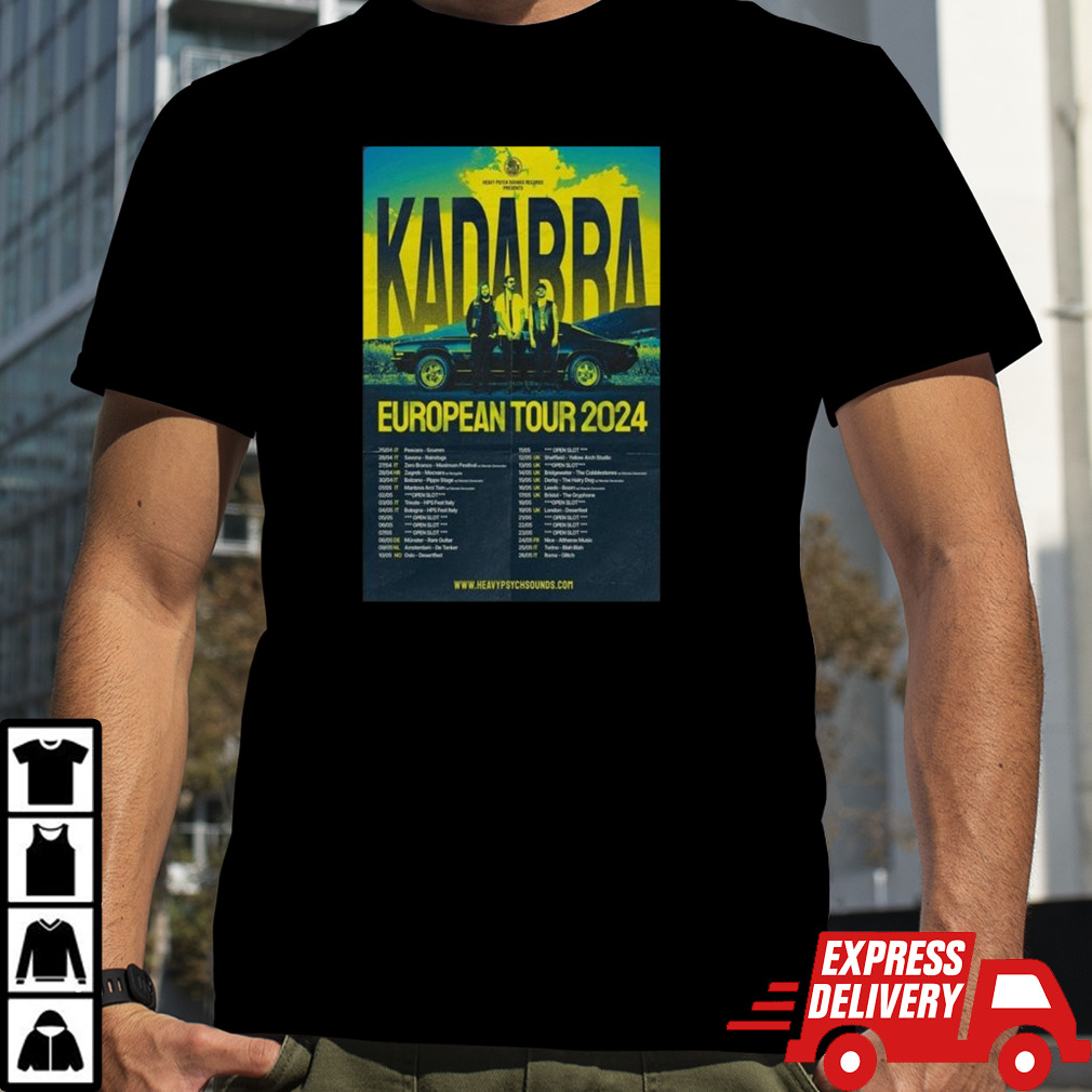 Kadabra Band European Tour 2024 T-shirt