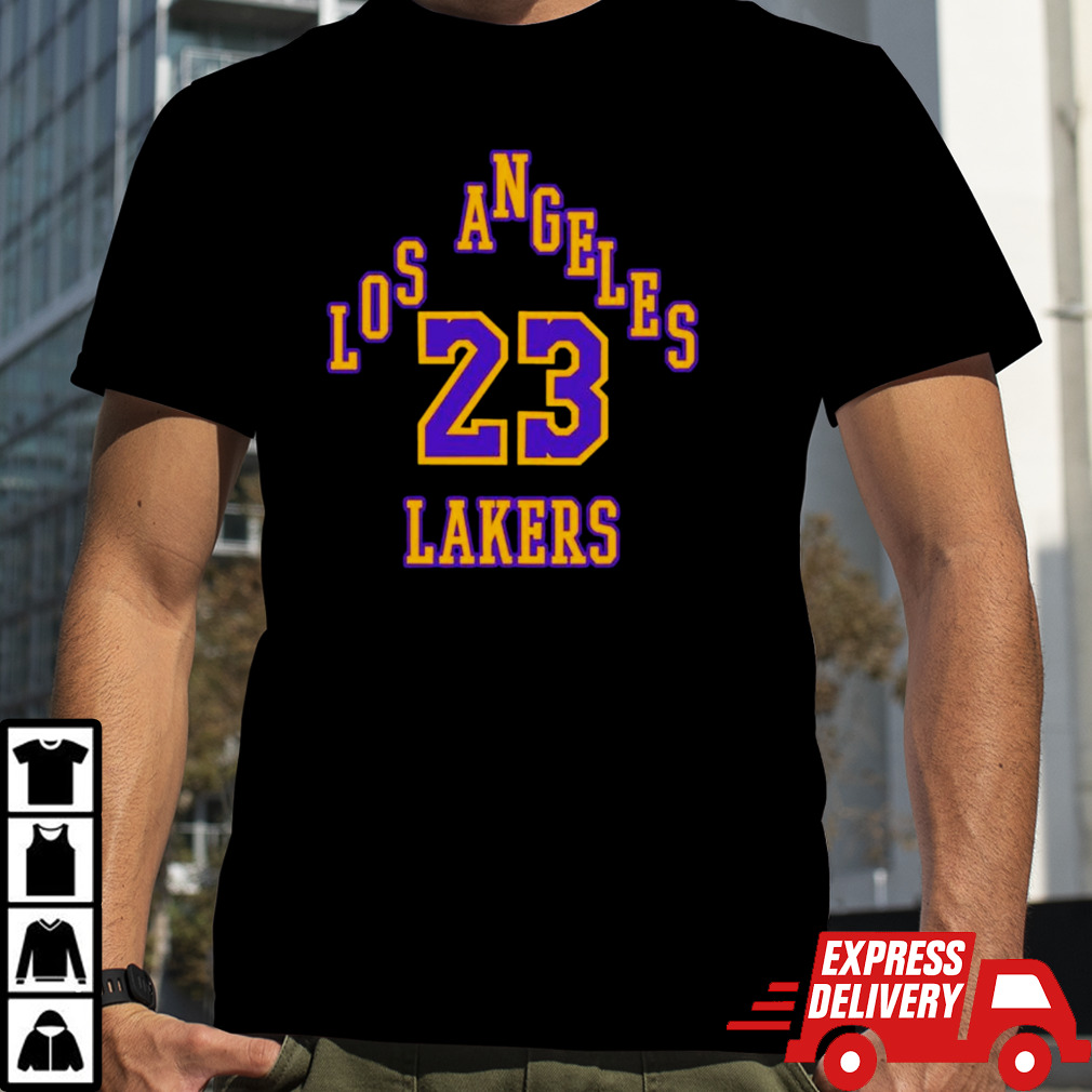 Lebron James Lakers 23 player basketball classic shirt