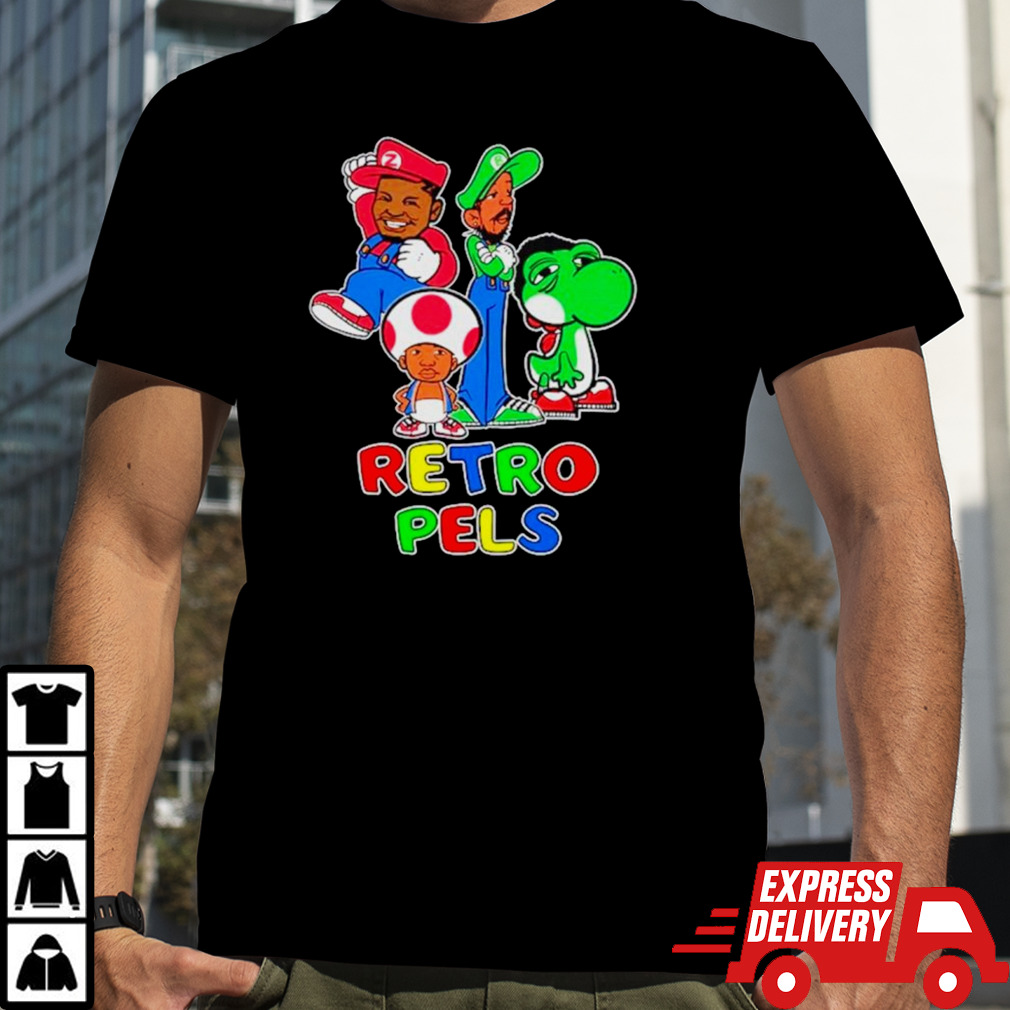 Mario retro pels shirt