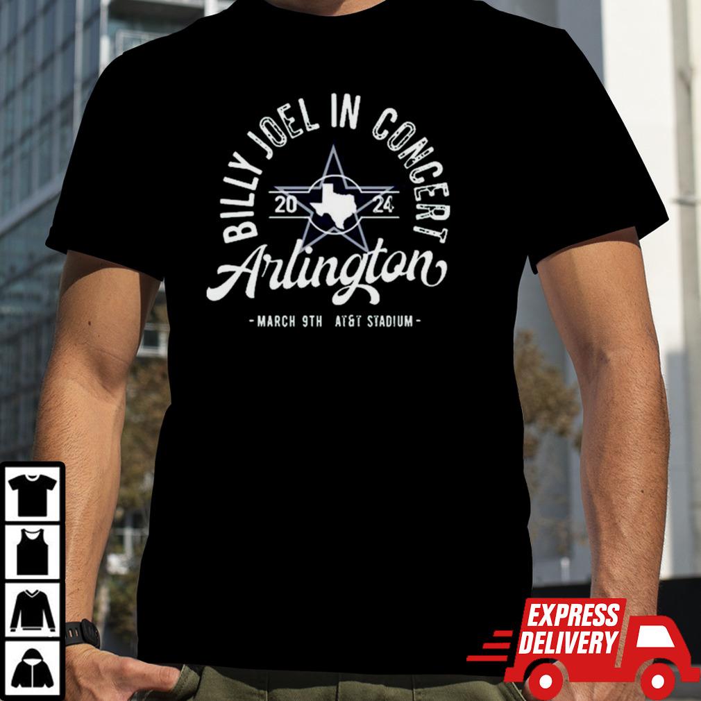 Billy Joel 2024 Arlington TX Shirt