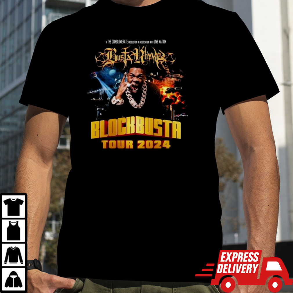 Busta Rhymes 2024 North American Tour Shirt