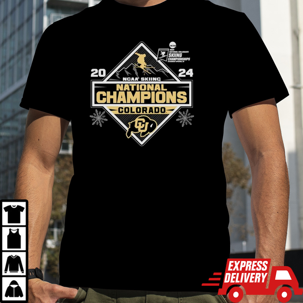 Colorado Buffaloes 2024 NCAA Skiing National Champions shirt