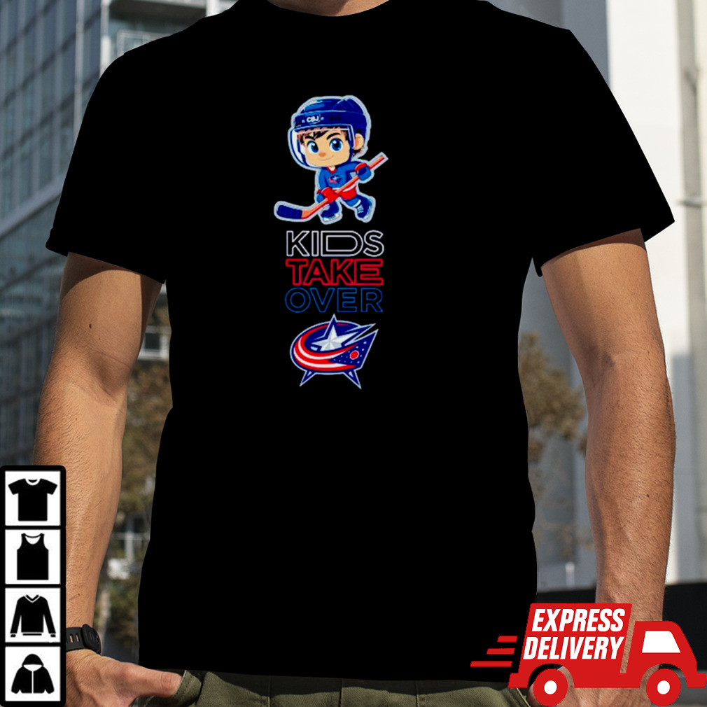 Columbus Blue Jackets kids take over shirt