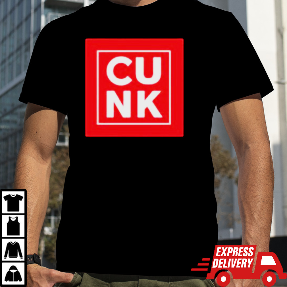 Cunk boxed style shirt