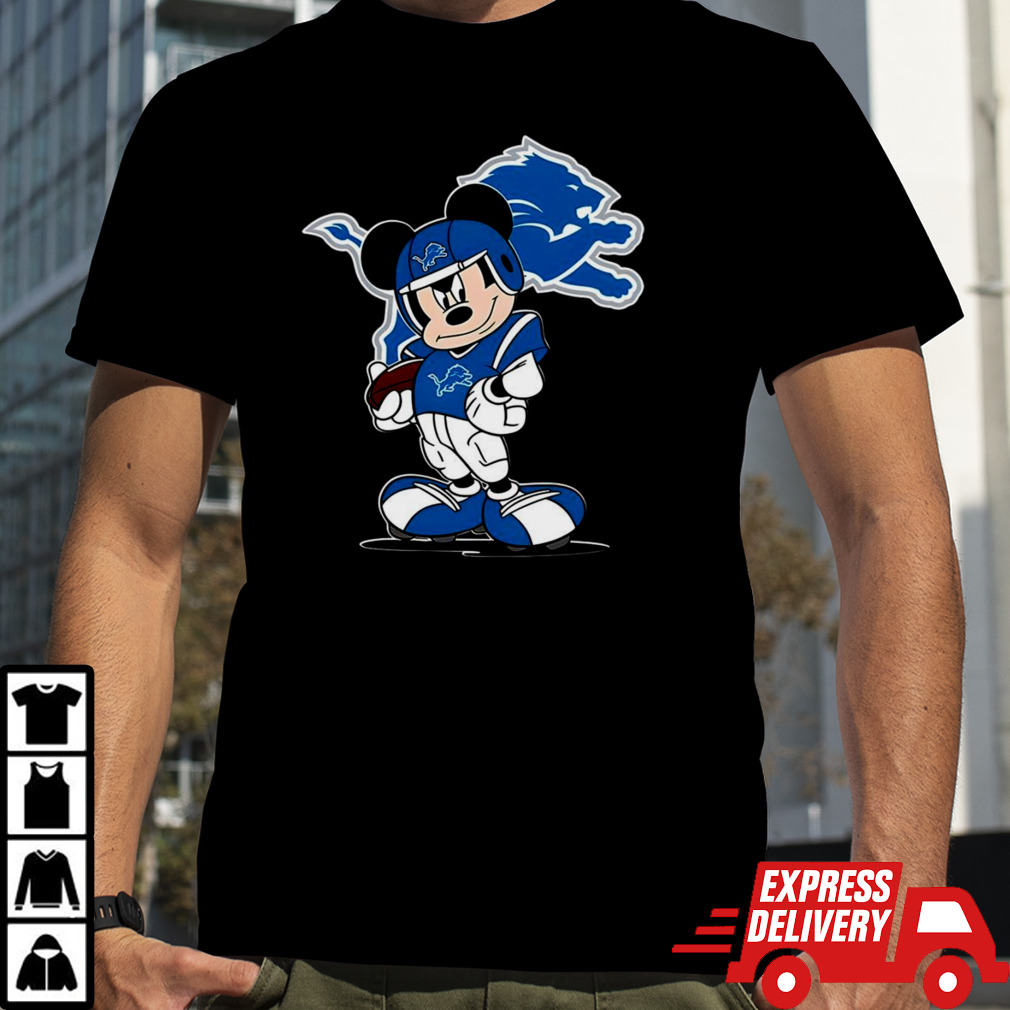 Detroit Lions NFL Mickey Mouse Fan shirt