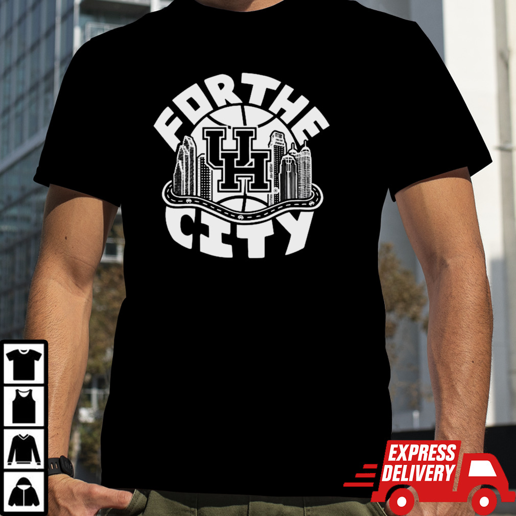 Houston Cougars For The City Basketball T-shirt