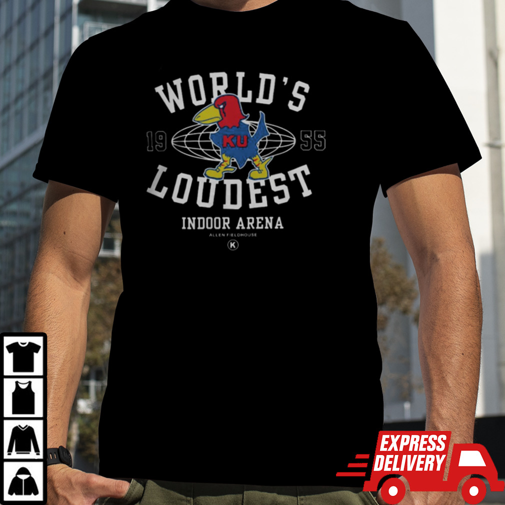 KU Allen Fieldhouse World’s Loudest Shirt