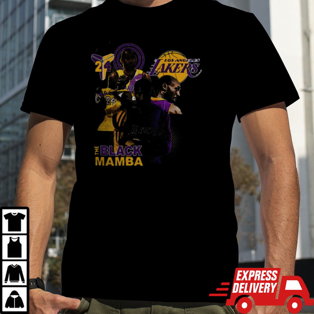 Los Angeles Lakers Kobe Bryant 1978 Forever Memories Tee shirt