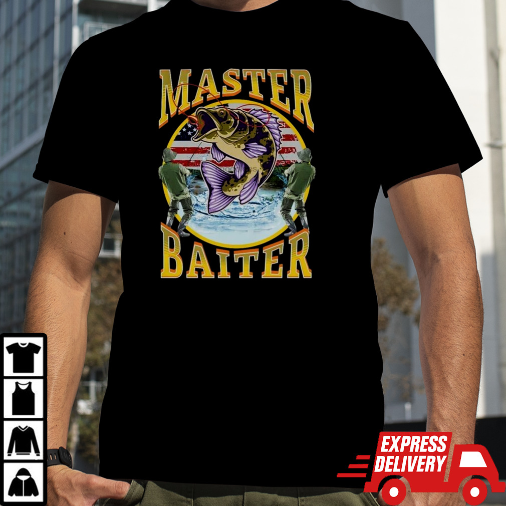 Master Baiter Bootleg Fishing T Shirt