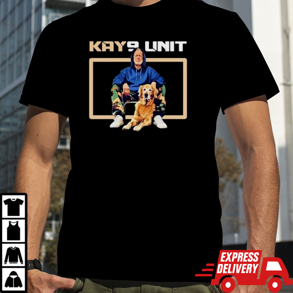 Michael Kay Kay9 Golden Retriever Fun shirt