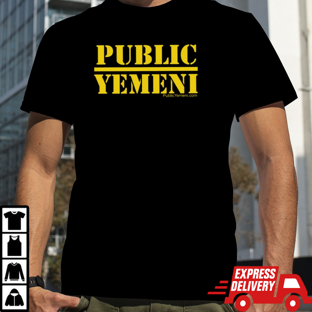 Mike Eshaq Comedian Merch Public Yemeni Shirt