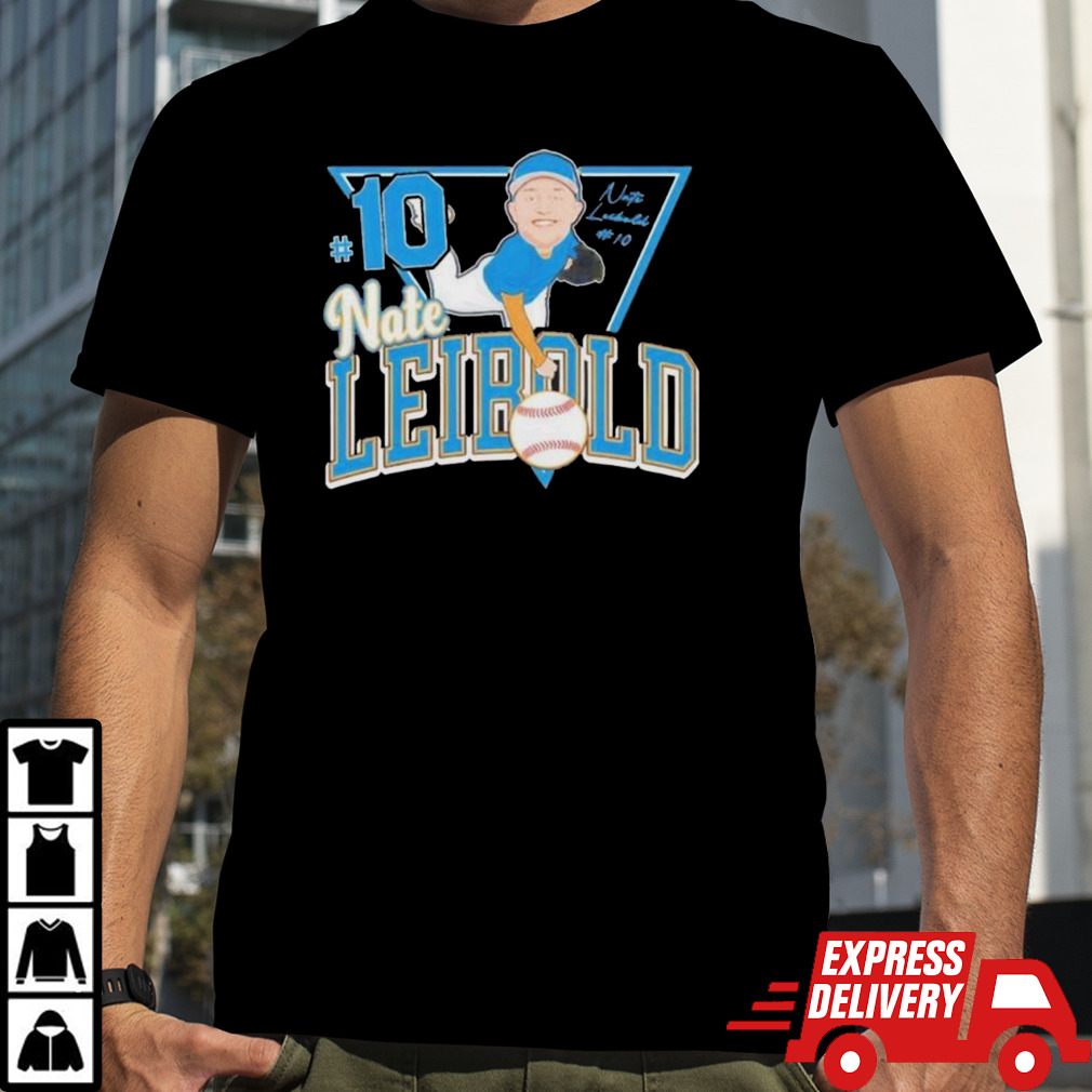 Nate Leibold 10 Ucla Bruins Pitcher Signature T-shirt