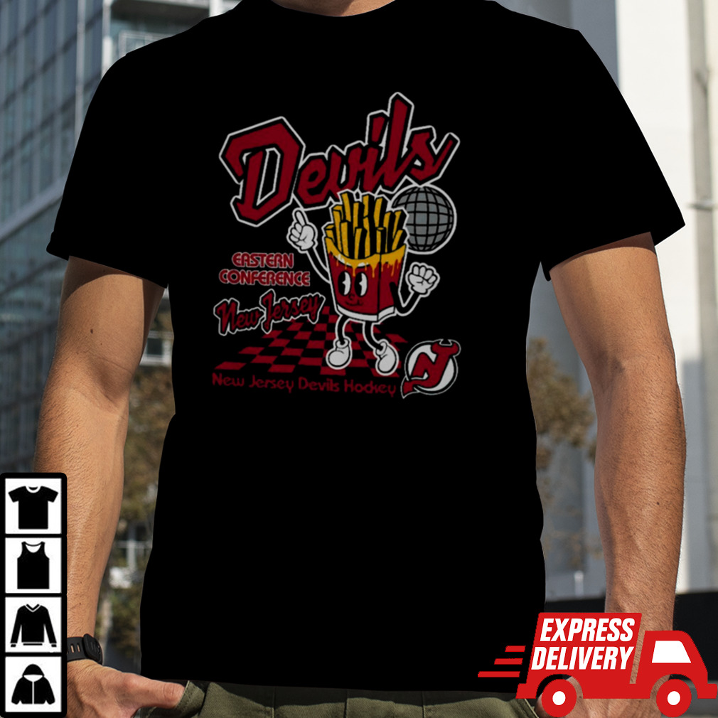 New Jersey Devils Mitchell & Ness Youth Concession Stand T Shirt