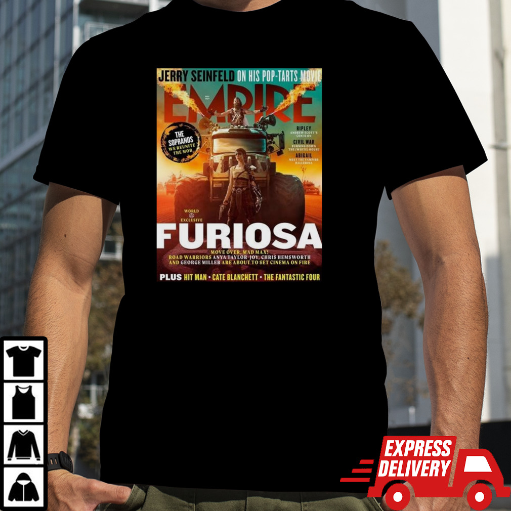 New Look At Furiosa Jerry Seinfeld On His Pop-Tarts Movie Empire Shirt