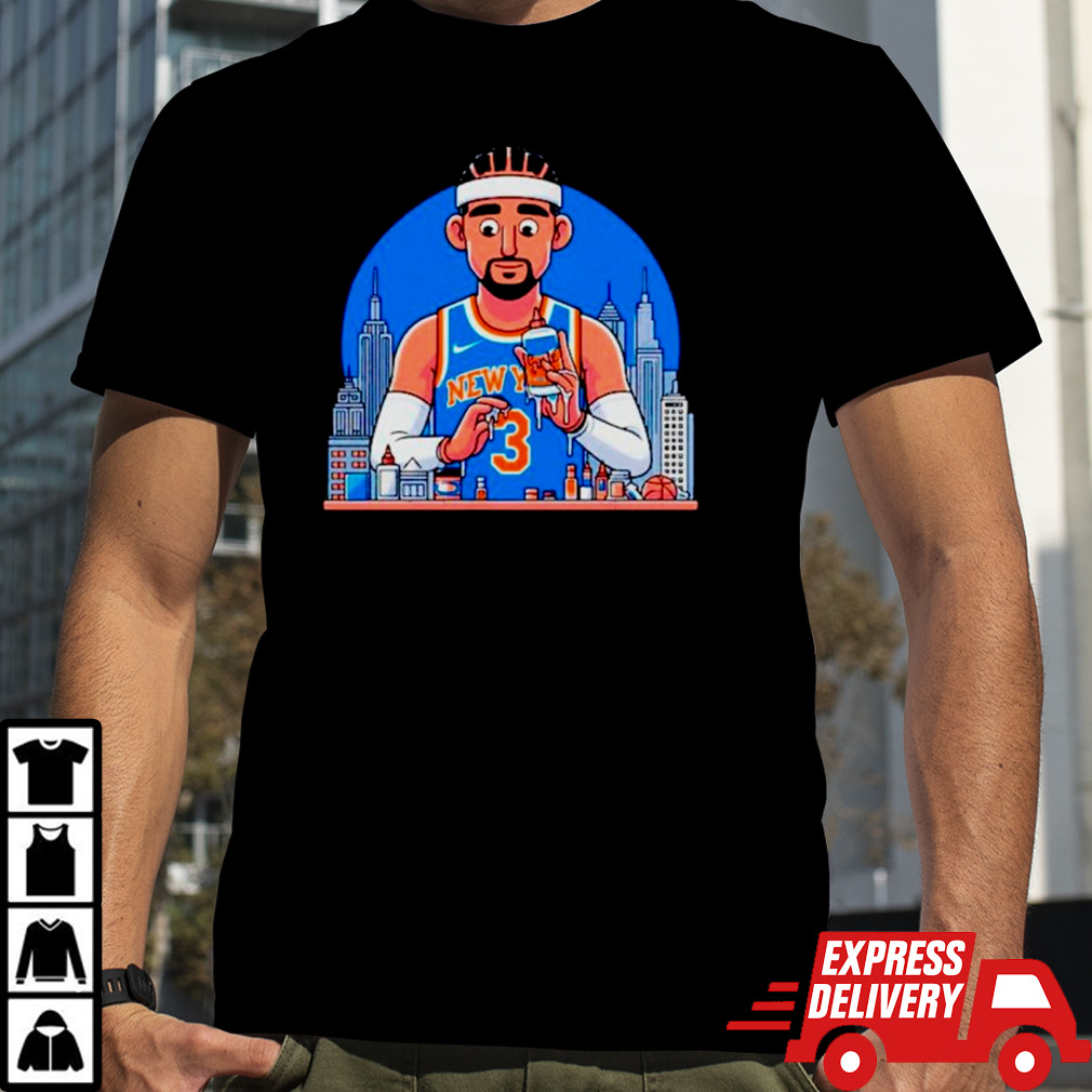 New York Knicks Josh Hart glue guy skyline shirt