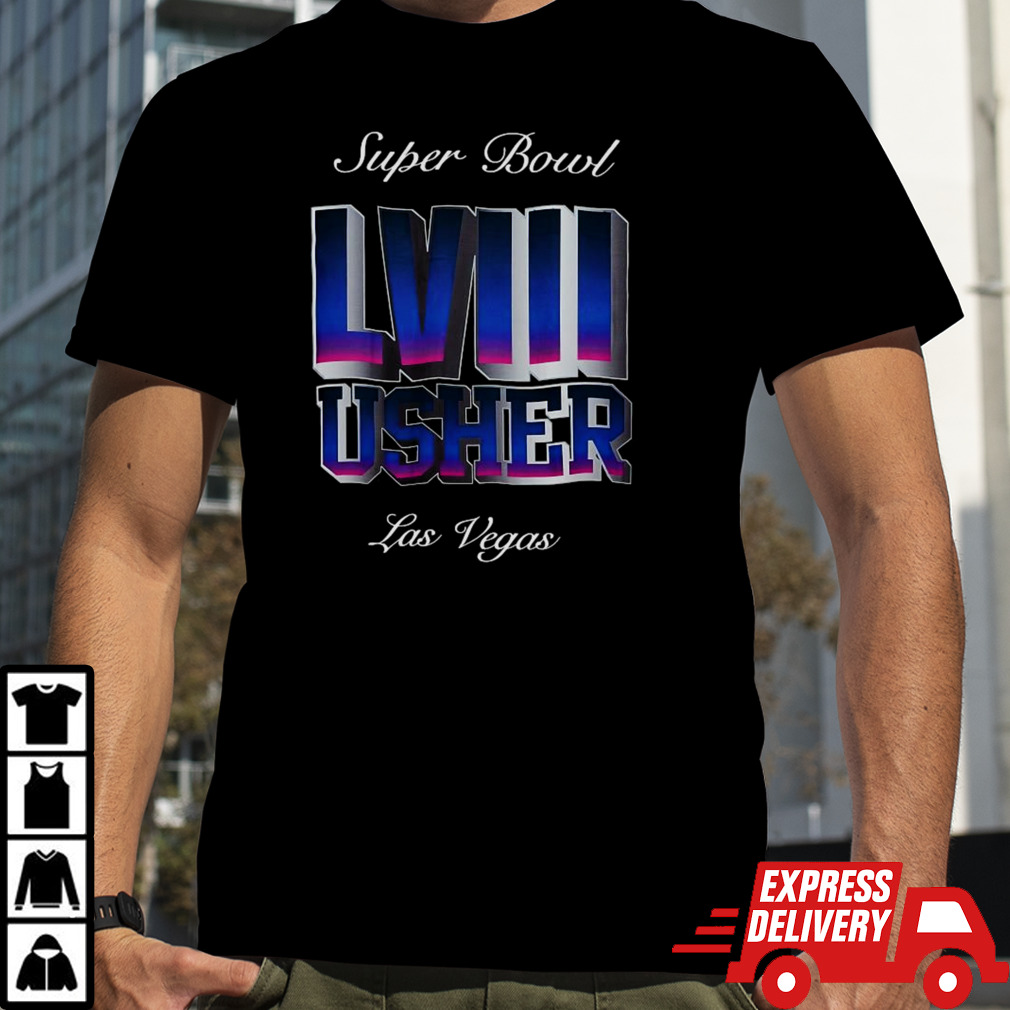 Nfl Super Bowl Lviii X Usher 2024 T-shirt