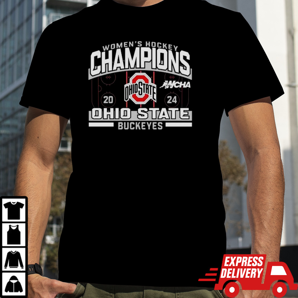 Ohio State Buckeyes Women’s Hockey 2024 Champions Shirt