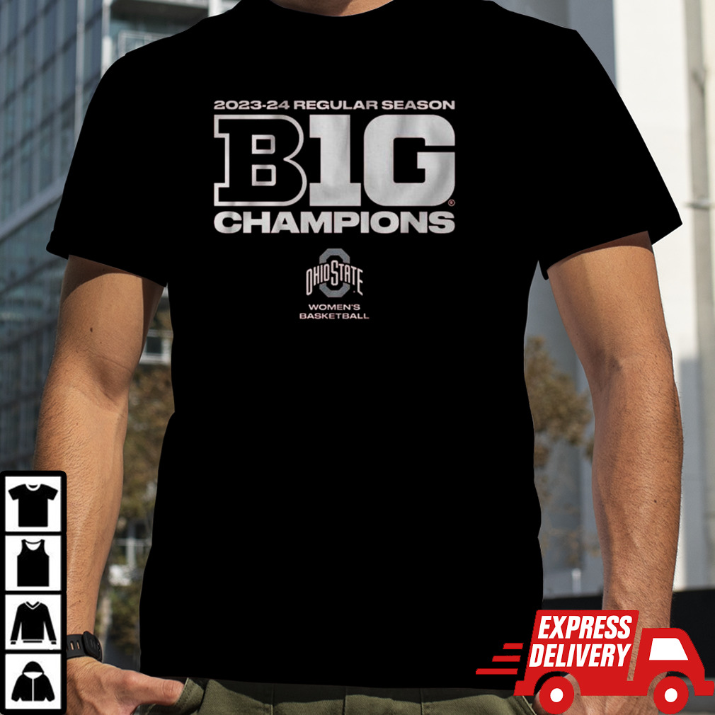 Ohio State Women’s Basketball 2024 Big Ten Regular Season Champions T-shirt